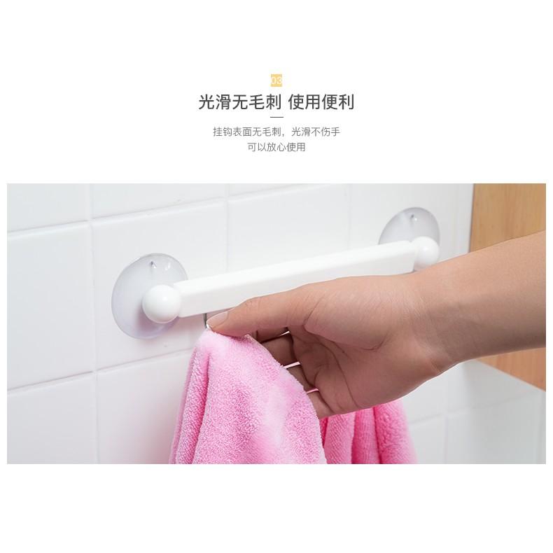 Móc treo khăn mặt, quần áo ở nhà tắm hoặc trong phòng di động tiện lợi trọng tải lên đến 1,5kg