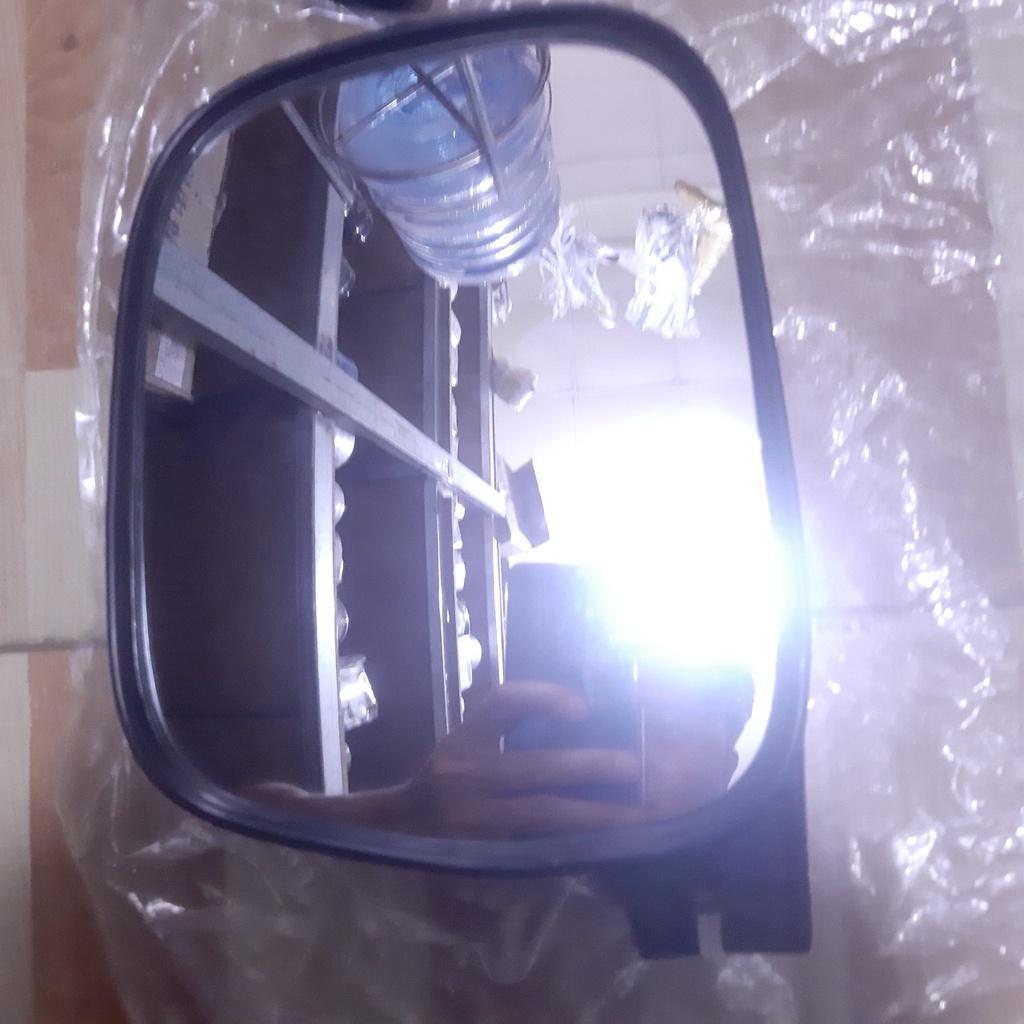 Gương chiếu hậu, gương lắp phía sau soi đuôi xe Toyota Hiace H100, H200, kích thước 210*154, đầu táo 21mm