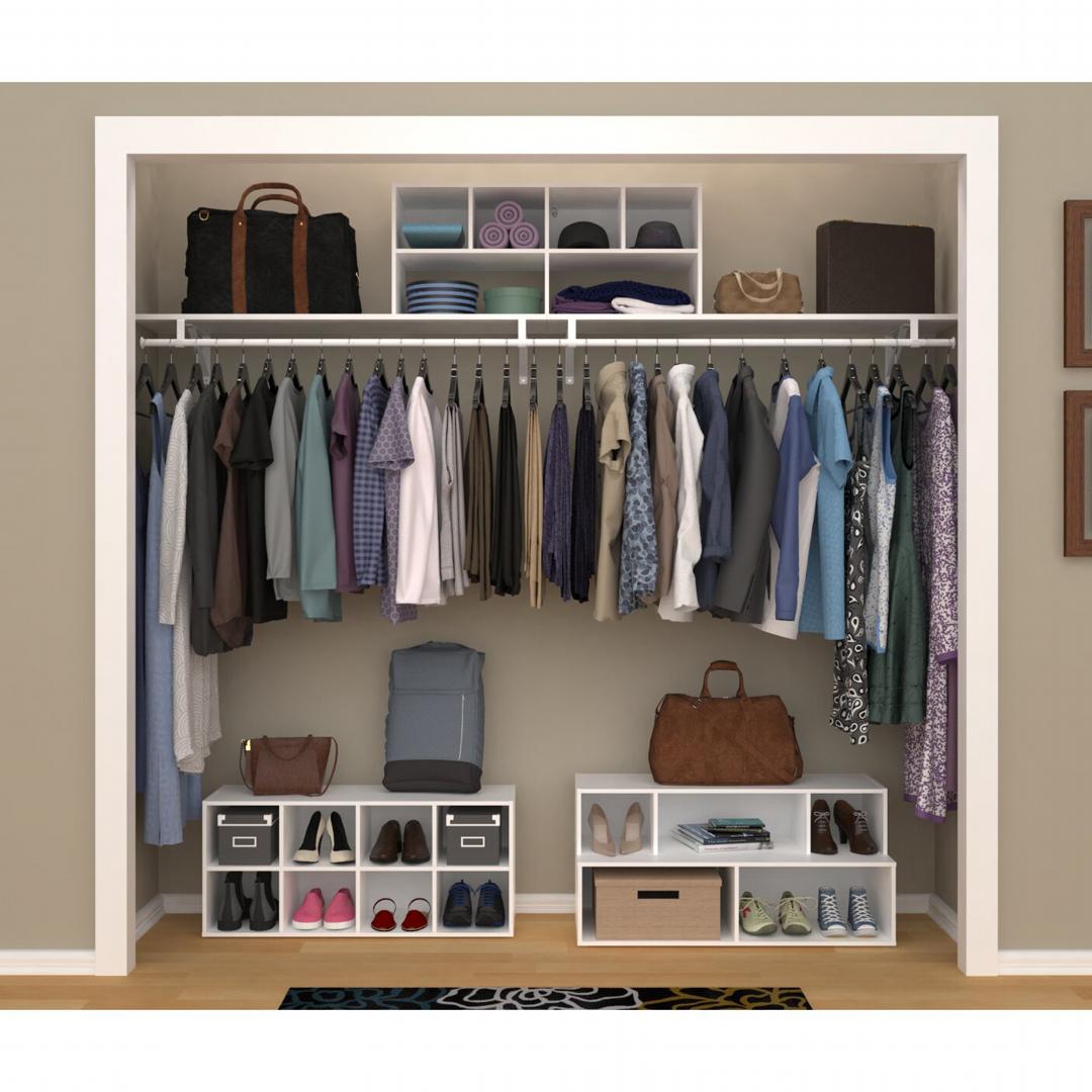 Kệ gỗ để giày hiện đại SMLIFE Roger | Gỗ MDF dày 17mm chống ẩm | D100xR30xC40cm