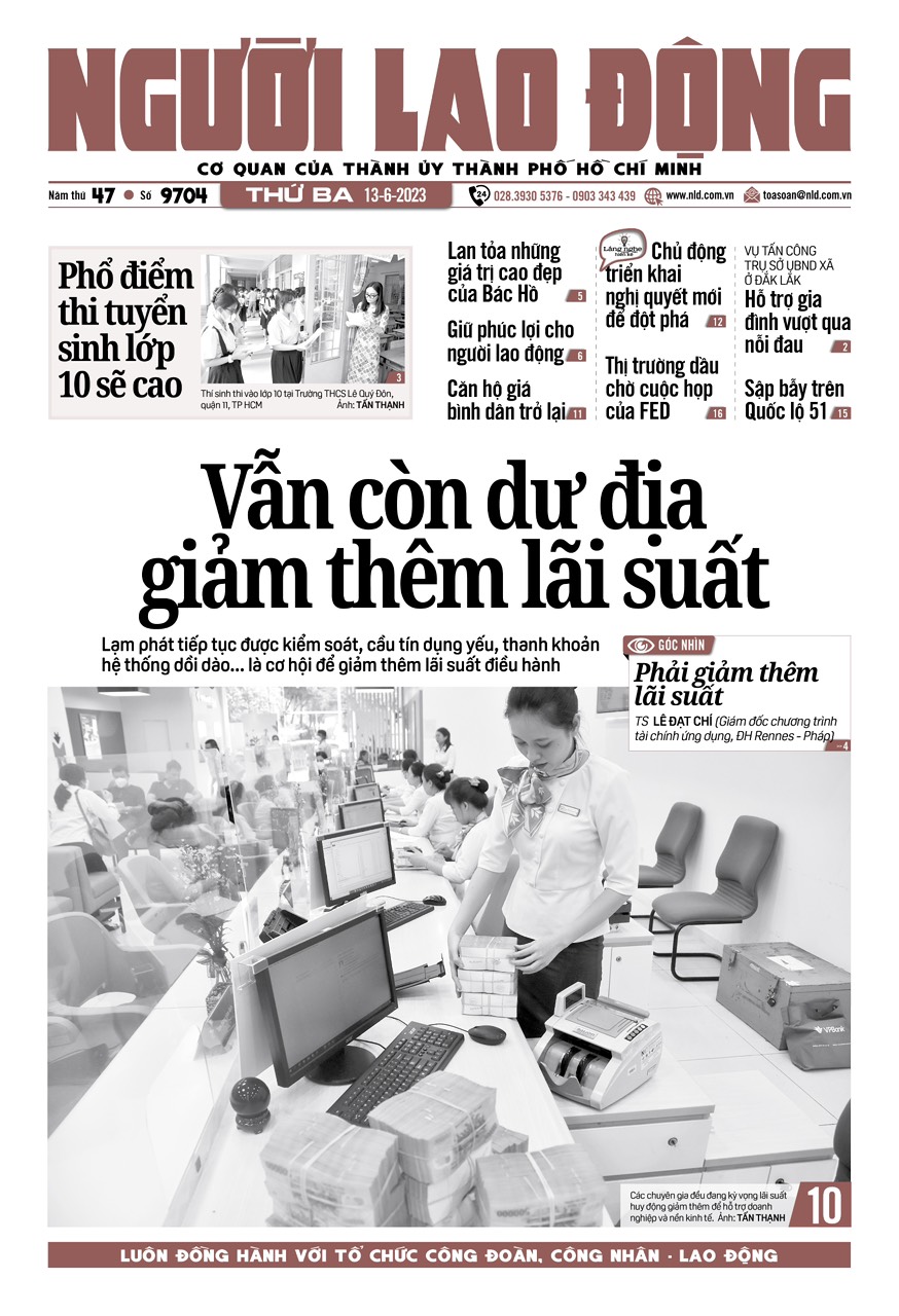 Nhật báo Người Lao Động từ ngày 12-6-2023 đến 18-6-2023