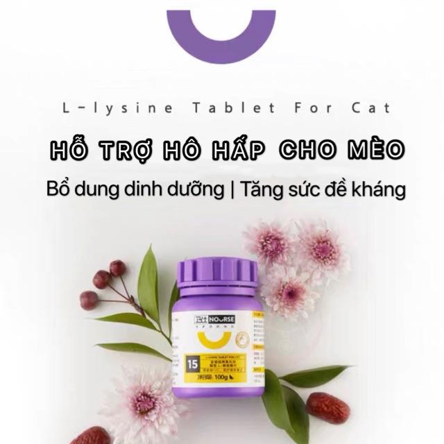 Thực phẩm bổ sung hỗ trợ hô hấp cho mèo - Nourse 15