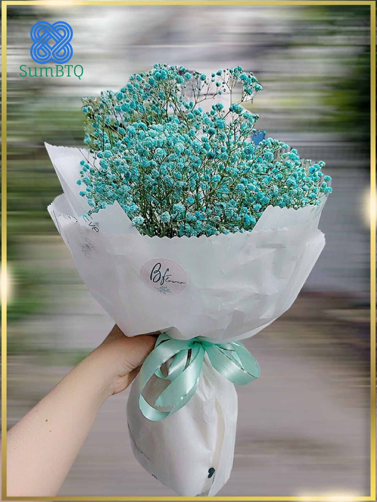 Hoa Baby Hoa Khô Xanh