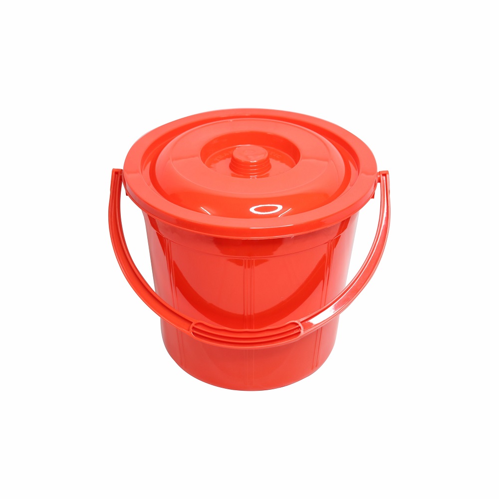 Combo 3 xô nhựa có nắp Chấn Thuận Thành 16L nhiều màu, đựng nước - hàng Việt Nam Chất Lượng Cao XO16L20-CN-3