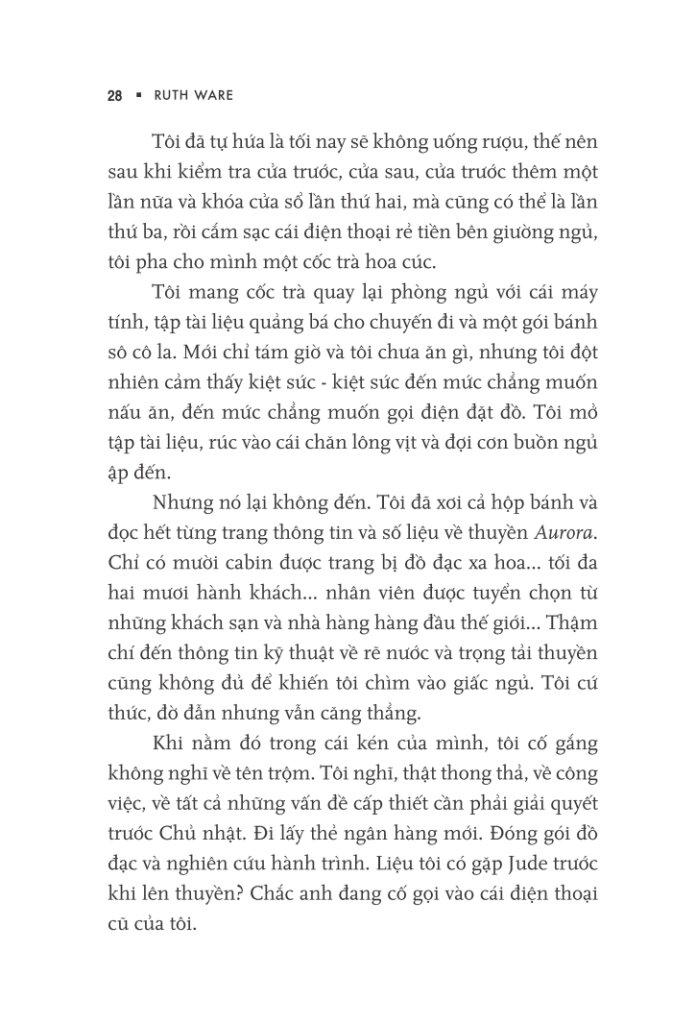 Sách Cô Gái Trong Cabin Số 10