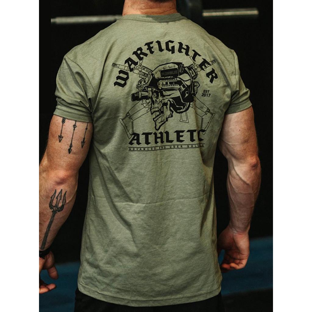 Áo thun Warfighter_chiến thuật - đen