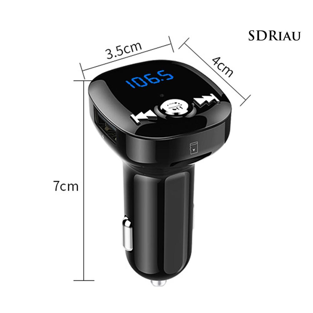 Củ Sạc Trên Xe Hơi Qcd_Bc40 Kết Nối Bluetooth 5.0 Và Phụ Kiện