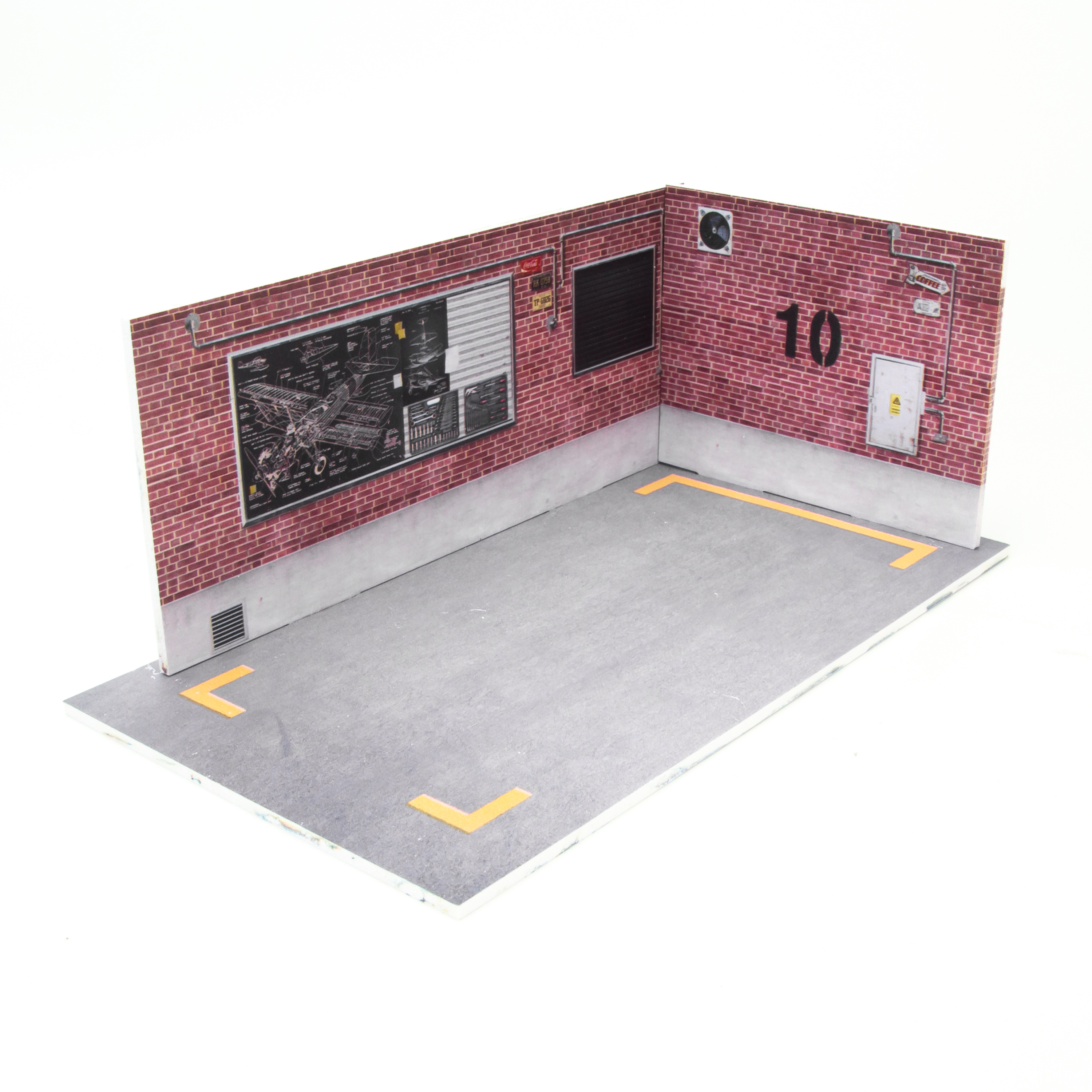 Mô hình Diorama Garage 1:36-1:32