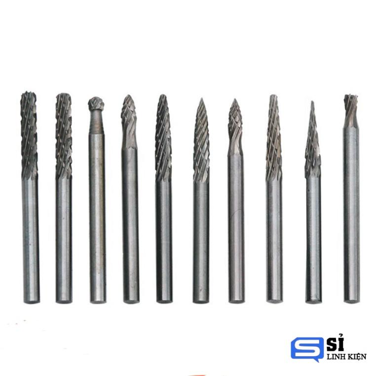 Bộ 20 mũi khắc, mài, làm lũa Vonfram cao cấp