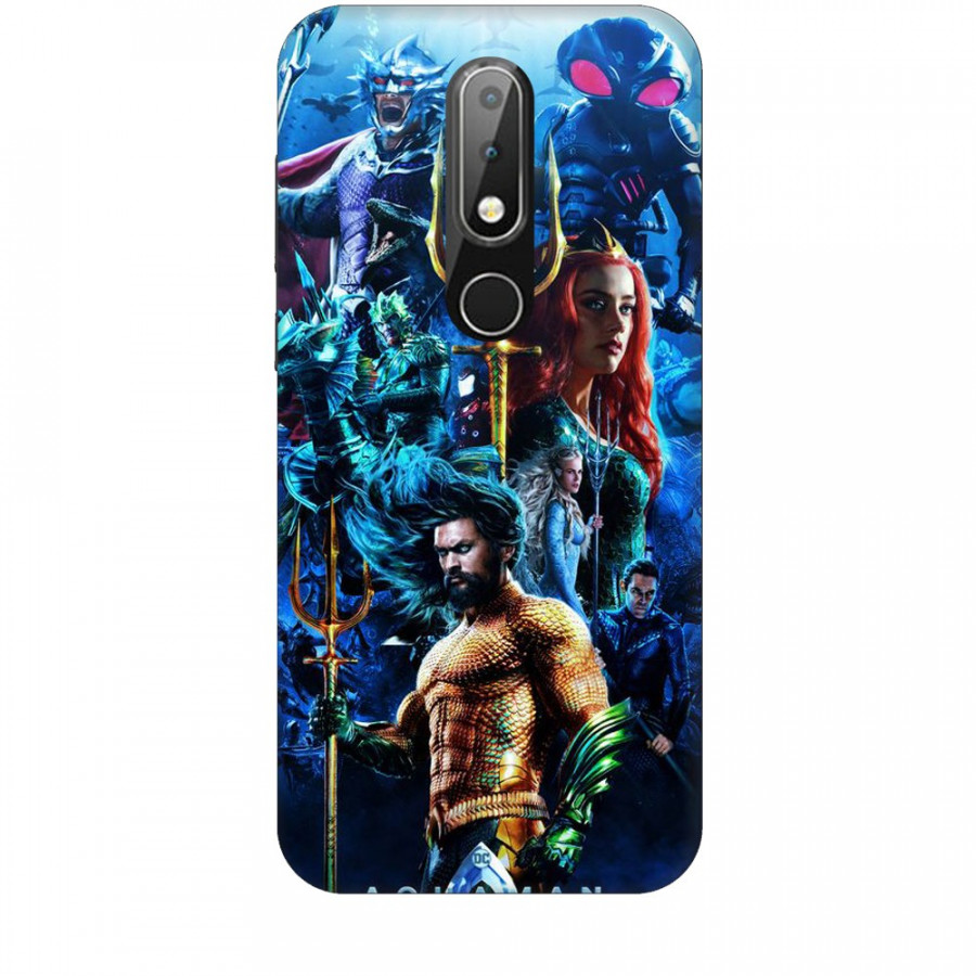Ốp lưng dành cho điện thoại NOKIA X6 AQUAMAN Mẫu 2