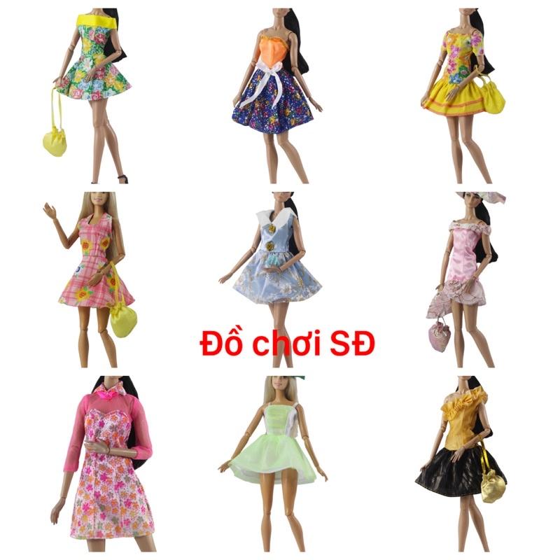 Đầm ngắn búp bê 30 cm - 1 cái ngẫu nhiên