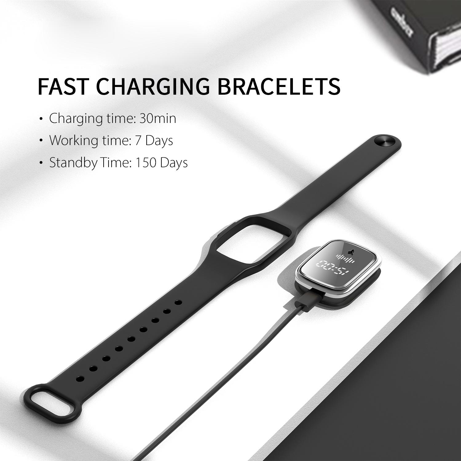 Vòng tay đuổi muỗi bằng sóng siêu âm