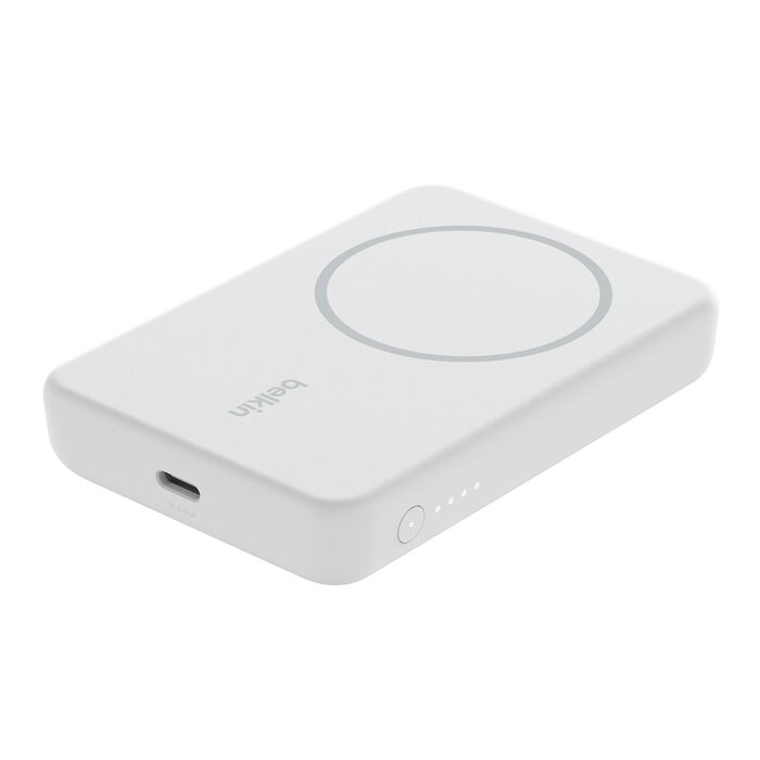 Pin sạc dự phòng Belkin BoostCharge Magnetic Wireless Power Bank 5000mAh - GiaPhucStore | Hàng Chính Hãng