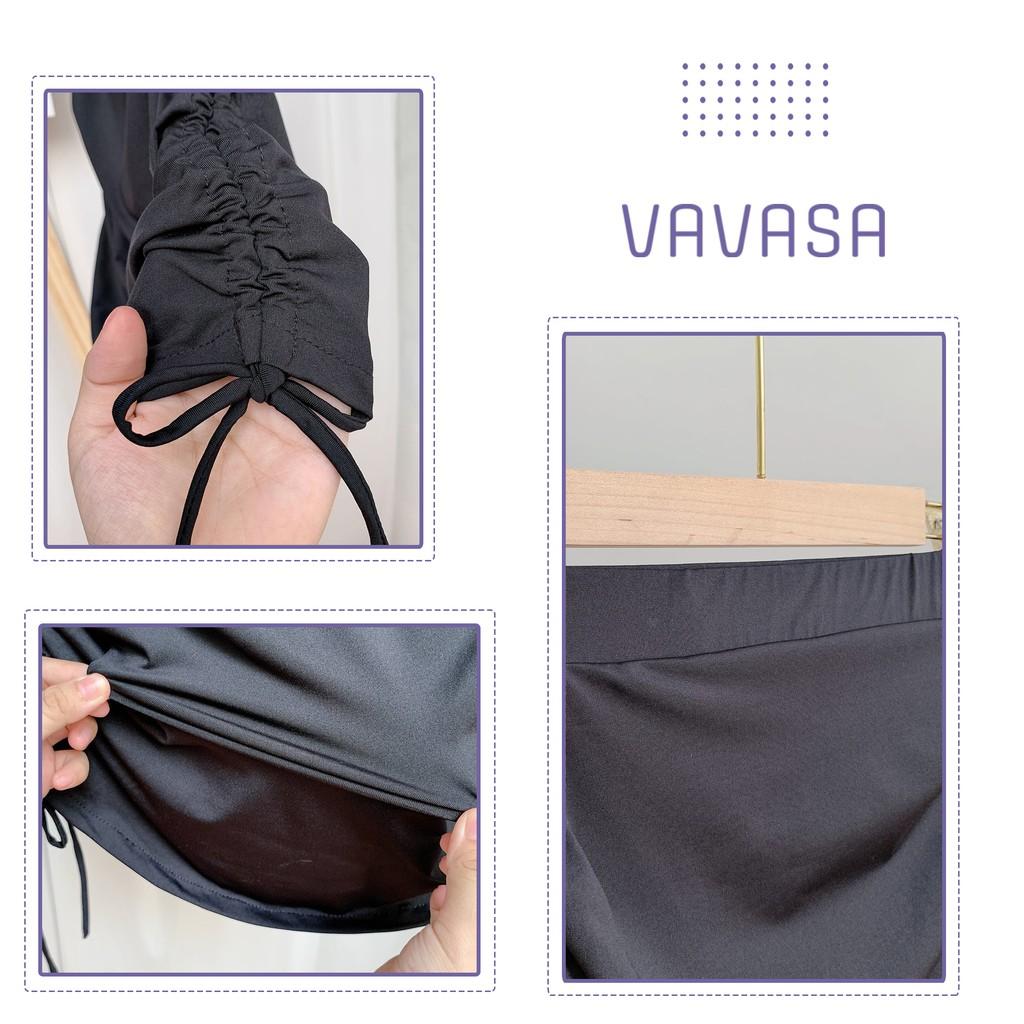 Chân váy rút dây 2 bên body ulzzang ngắn lưng cao công sở VAVASA CV07