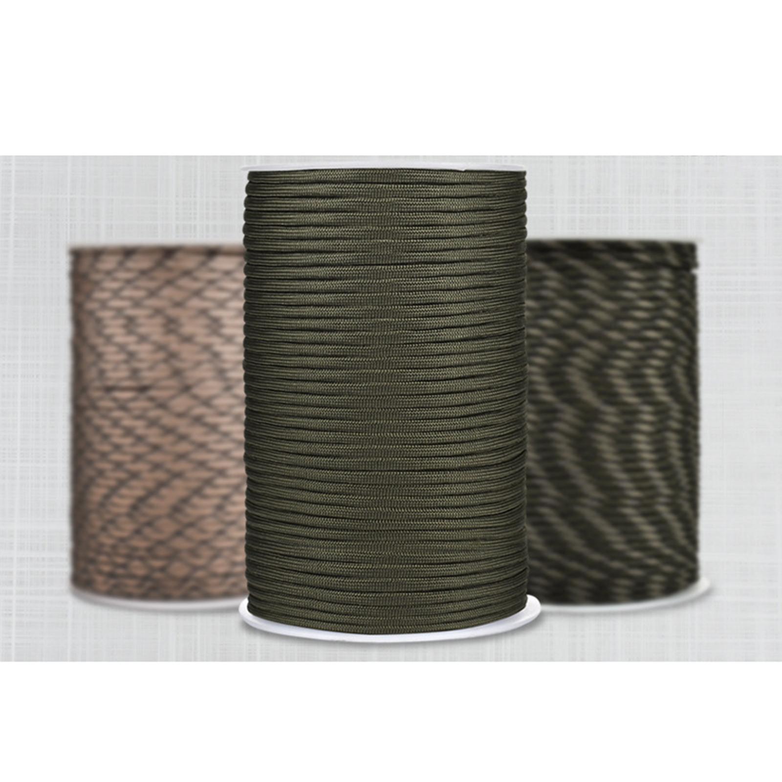 550 Parachute Cord Awning Gazebo Backpacking Fishing Cord Hammock Green