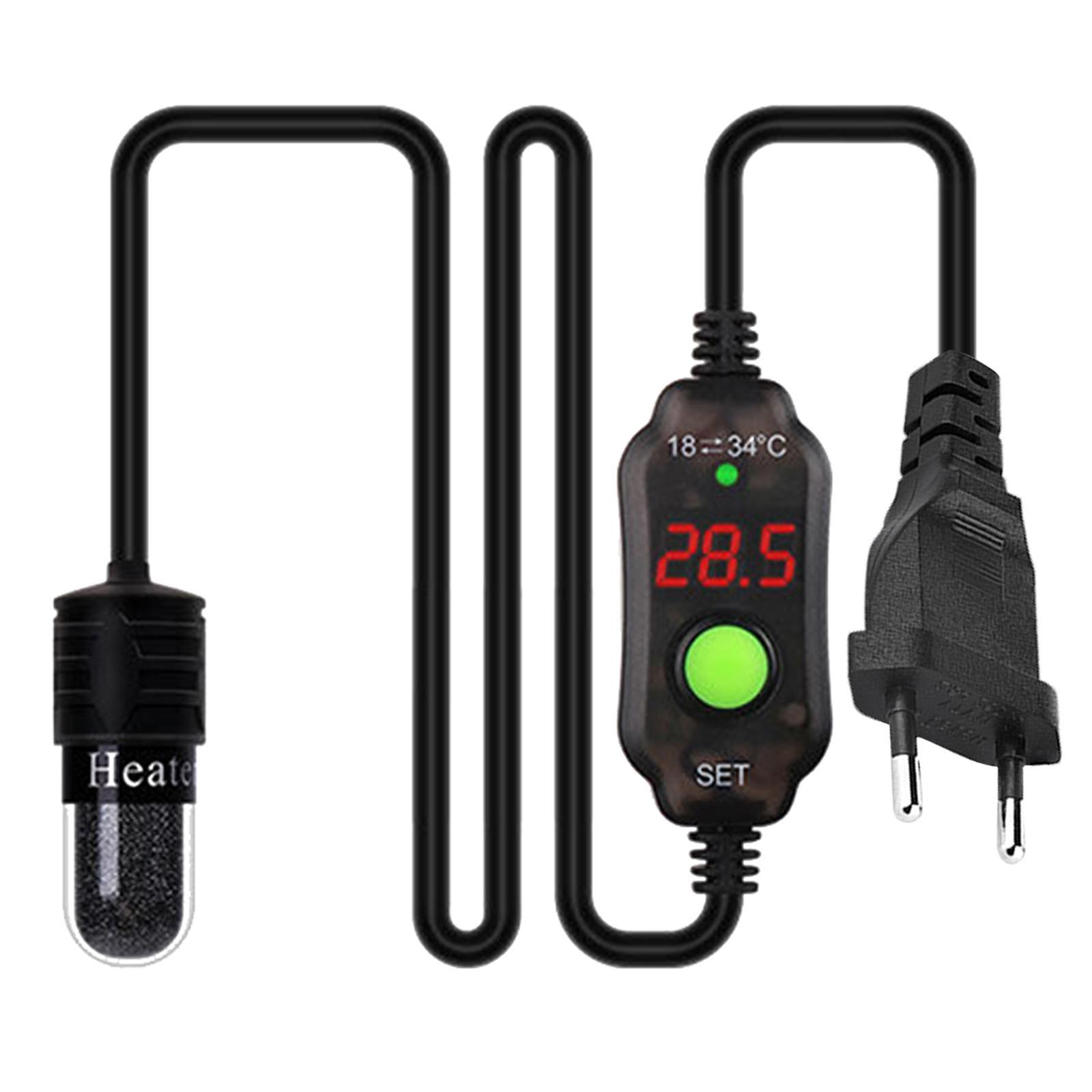 Aquarium Fish Tank Heater Heat Rod Submersible Thermostat for Turtle