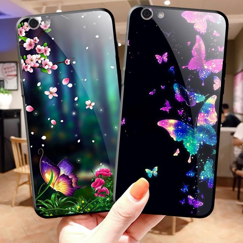 Ốp Dành Cho iPhone mặt kính in hình 3D cho IPhone 5/5s/6/6plus/6s/6splus/7/7plus/8/8plus/x/xr/xs/11/12/pro/max/plus/promax