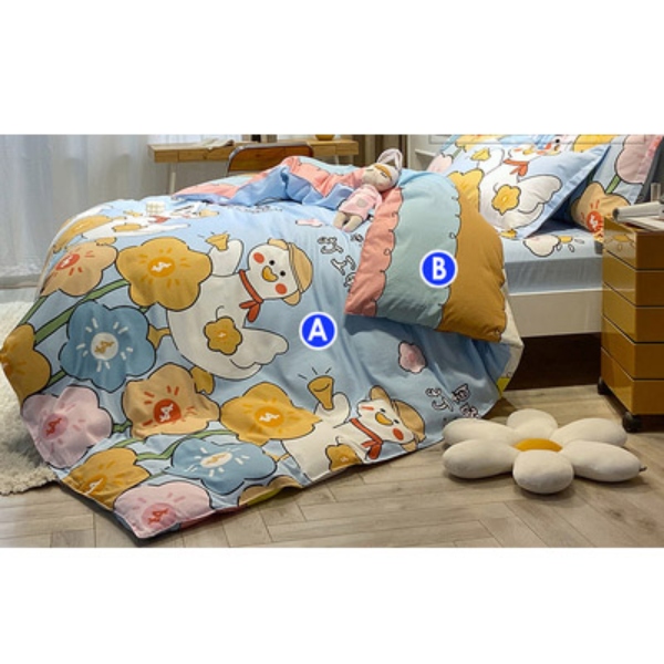 Vải may chăn ga áo gối,gối ôm khổ 2m35 nhiều mẫu họa tiết dễ thương