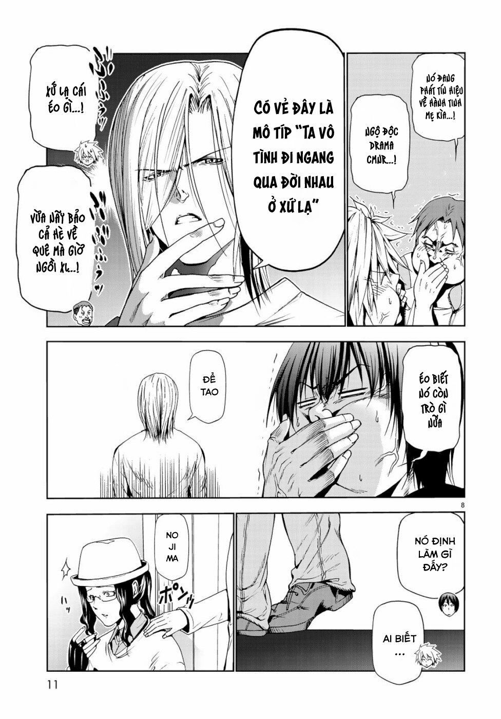 cô gái thích lặn - grand blue chapter 58 7