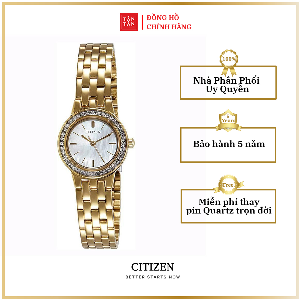 Đồng hồ Nữ Citizen Quartz EJ6102-56D 25mm