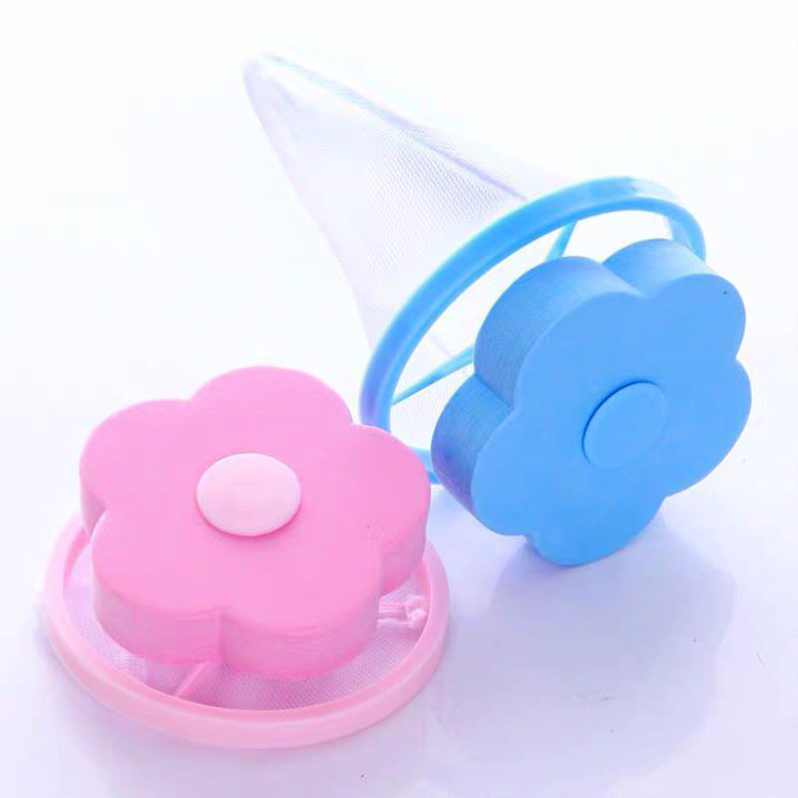 Phao lọc hút cặn - combo 3 chiếc - gom giấy vụn và rác bẩn tích tụ trong máy giặt giúp quần áo sạch và thơm hơn