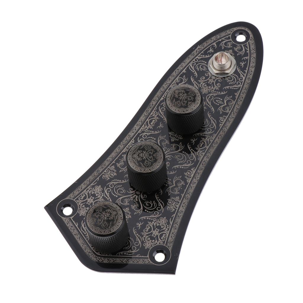 Inox Cao Cấp Bass Mạch Công Tắc Điều Khiển Đĩa Jazz Bass
