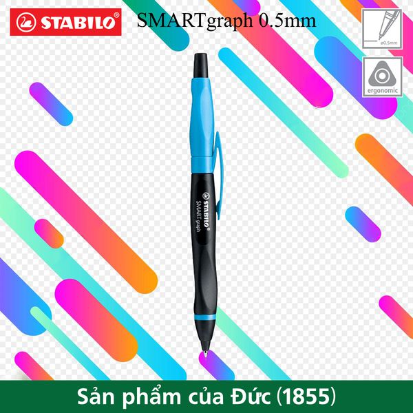 Bút chì bấm STABILO SMARTgraph MPE1842 - Metal Tip 0.5mm