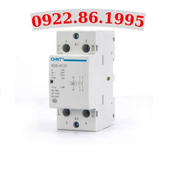 168168 Contactor CHINT 2P 40A NCH8-40 NEW