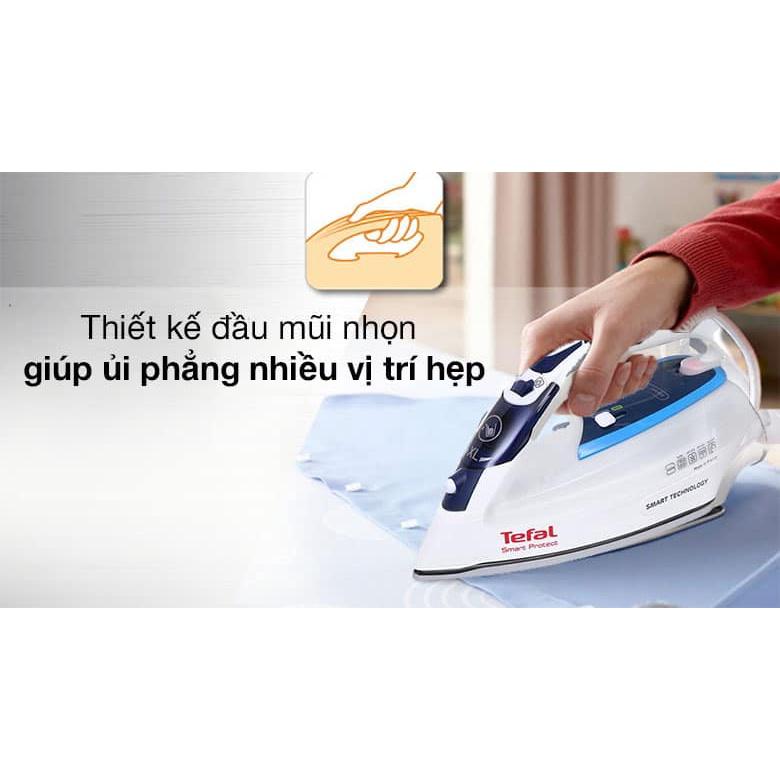 Bàn Ủi Hơi Nước Tefal FV4980, Bàn Là Cầm Tay, Công Suất 2600W, Chống Quá Nhiệt, Dùng Cho Mọi Loại Vải, Nhập Đức, BH 12 Tháng, Hàng Chính Hãng