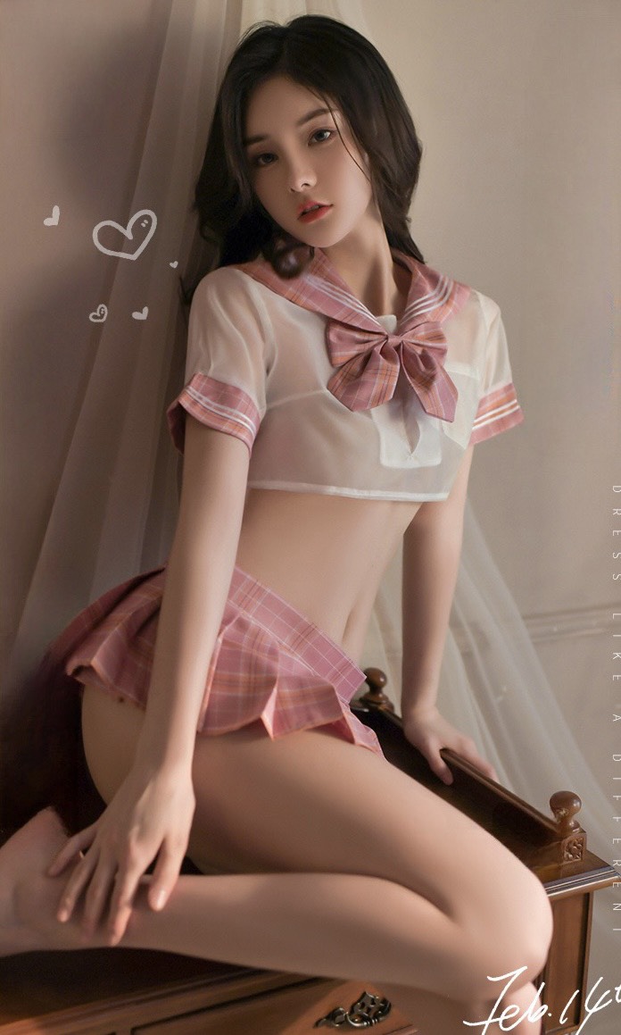 Bộ Cosplay Đồng Phục Nữ Sinh Gợi Cảm (Không kèm tất) - B.Lingerie