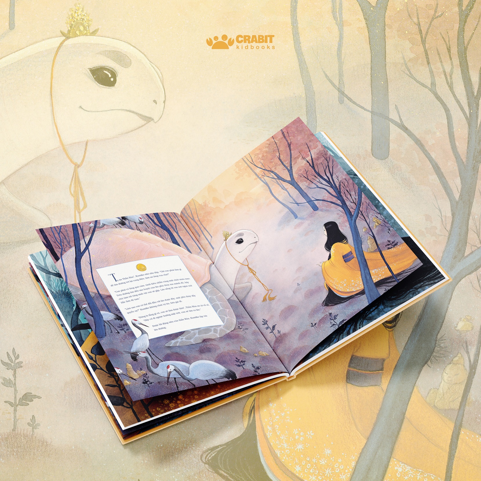Sách - Thần thoại Kumiko - Truyện cổ tích thế giới - Crabit Kidbooks - cho bé 5+