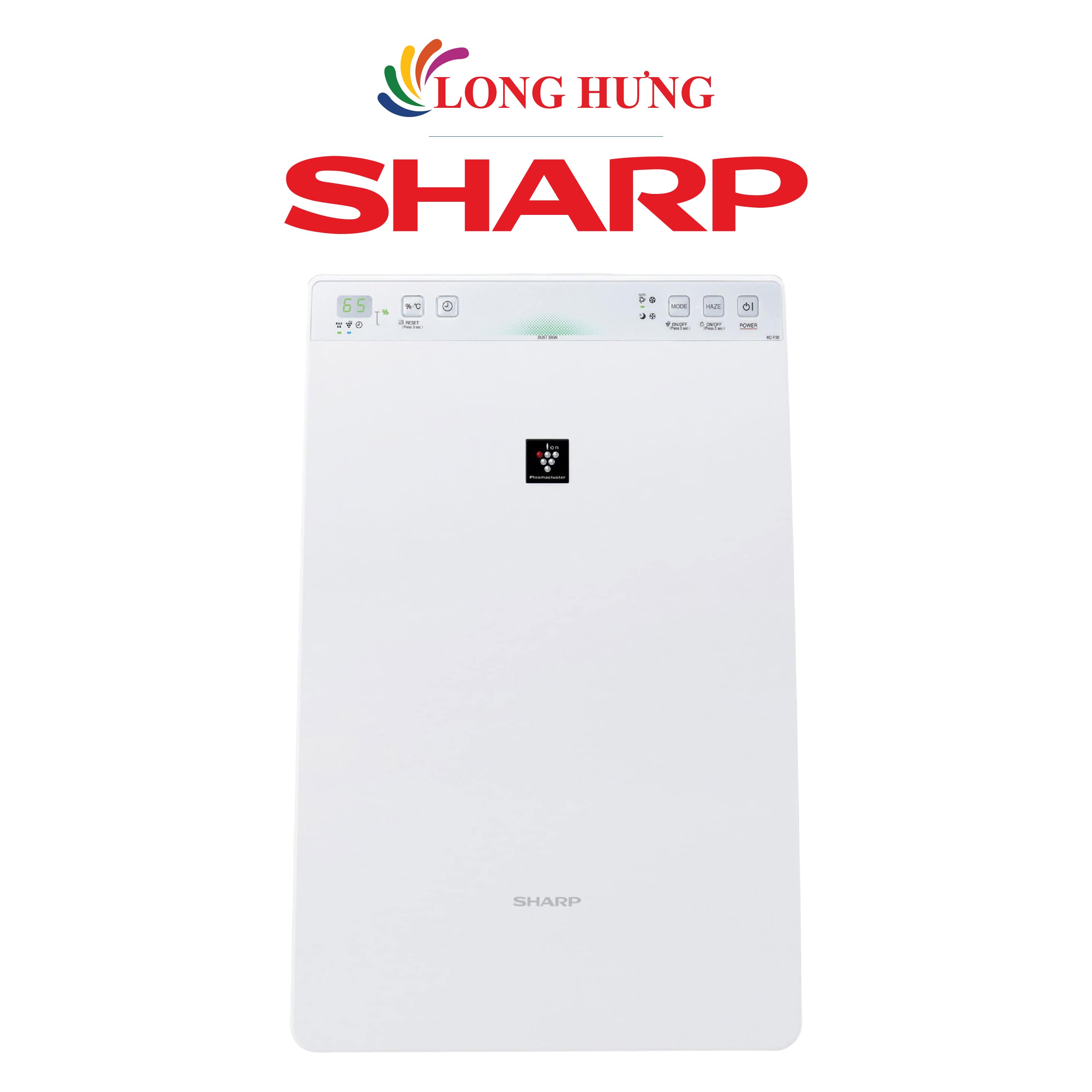 Máy lọc không khí tạo ẩm Sharp KC-F30EV-W - Hàng chính hãng