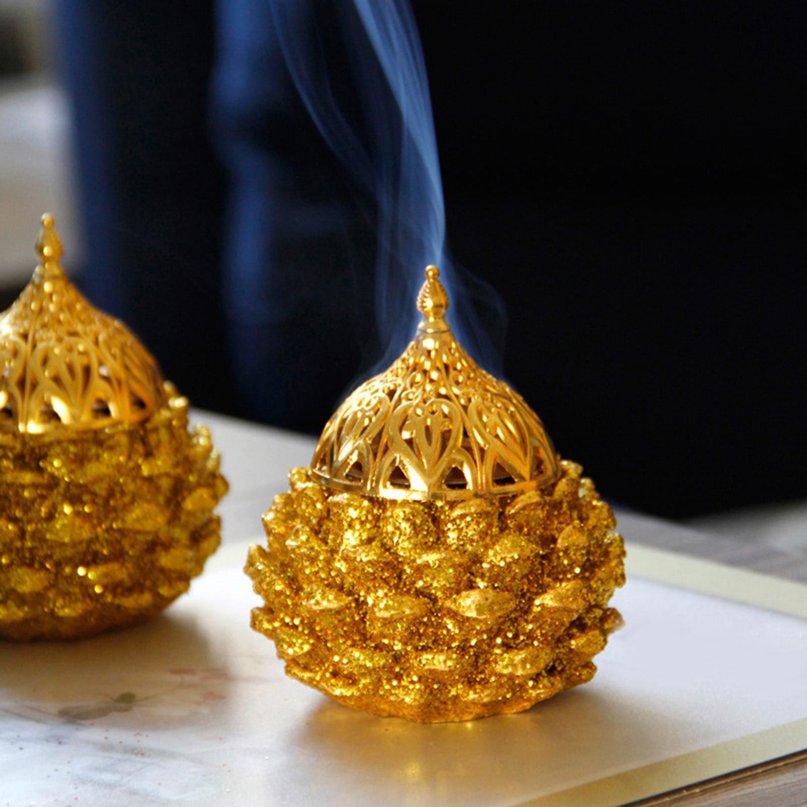 Smoke Backflow Incense Burner Incense Holder Stand for Teahouse Decoration Toilet