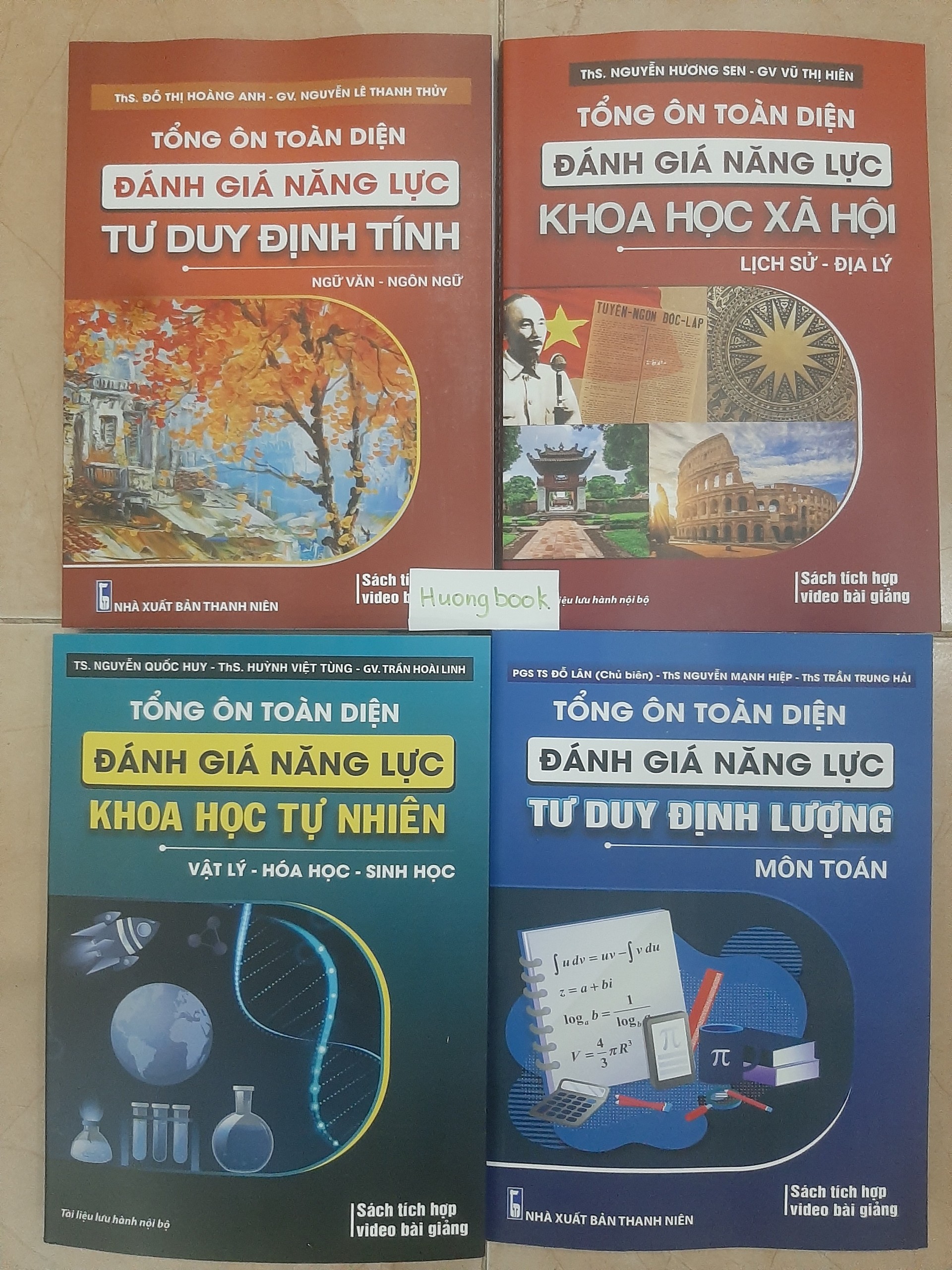 Sách - Combo tổng ôn toàn diện đánh giá năng lực