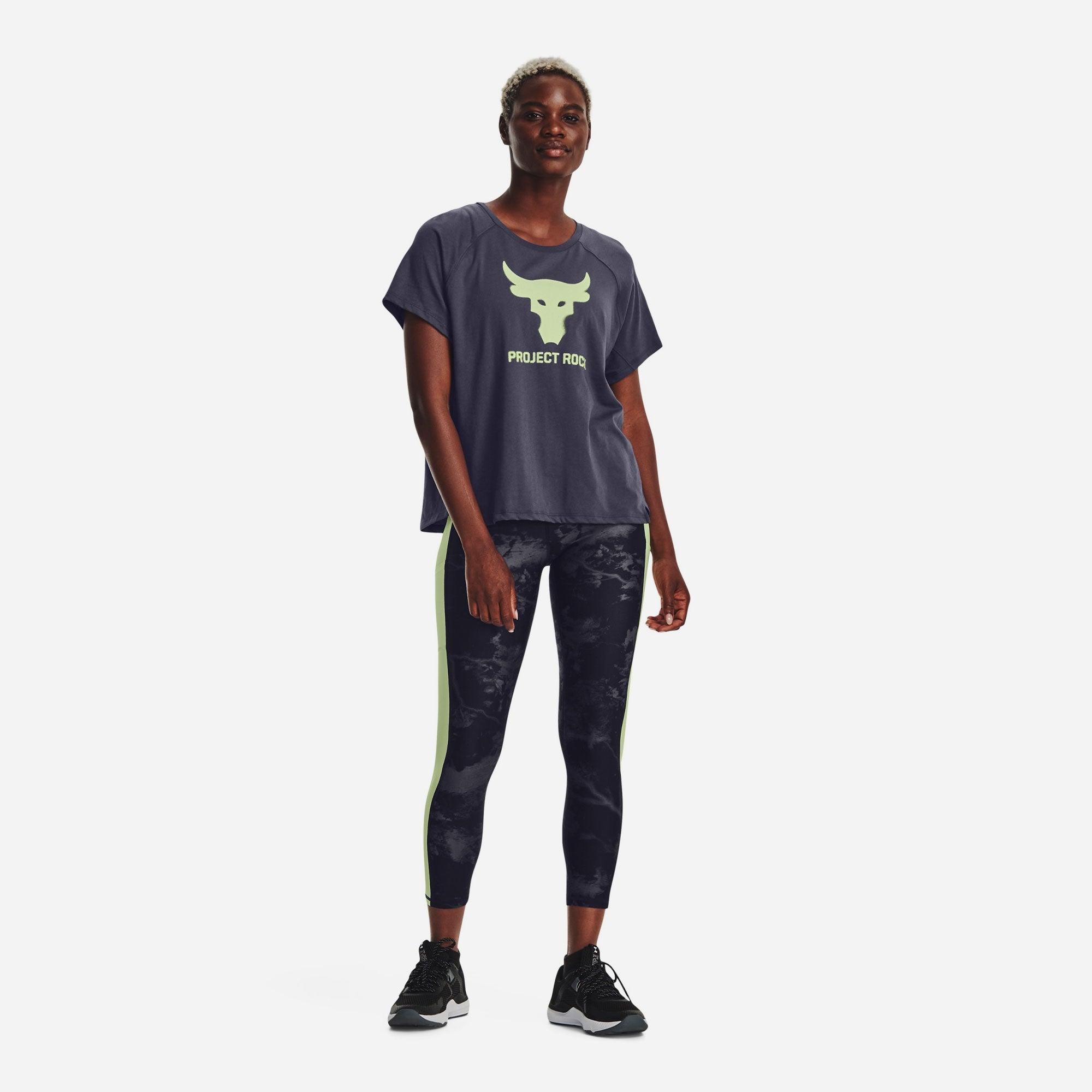 Áo tay ngắn thể thao nữ Under Armour Pjt Rock Q3 Graphic - 1376309