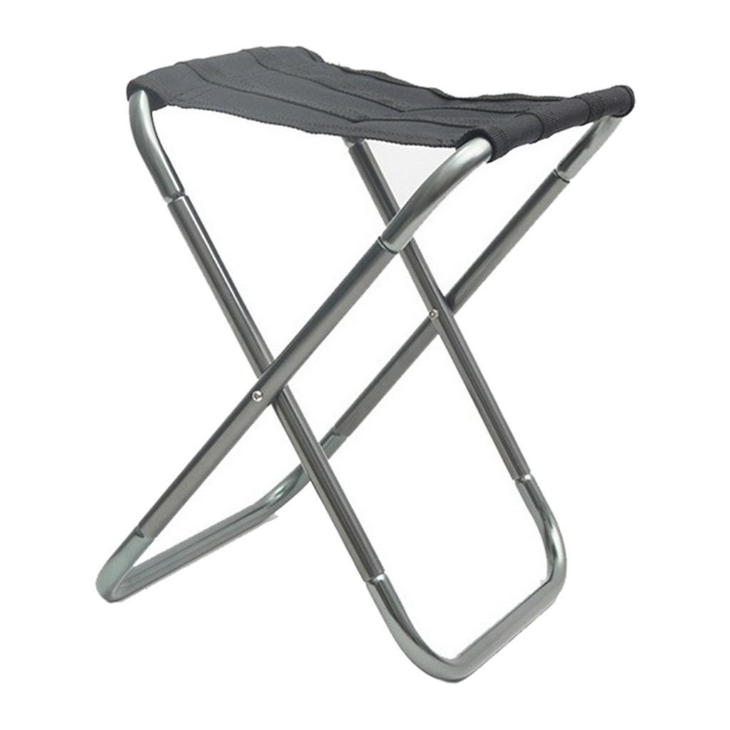 Portable Camping Stool Outdoor Folding Chair Slacker Chair for Camping Backpacking Hiking Fishing Travel Garden BBQ with Carrying Bag