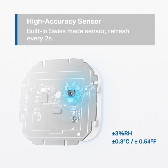 Thiệt bị đo nhiệt độ và độ ẩm thông minh TP-Link Tapo T315 | Màn hình E-ink 2.7&quot; | App điều khiển Tapo | Bảo hành 1 năm | Hàng Chính Hãng