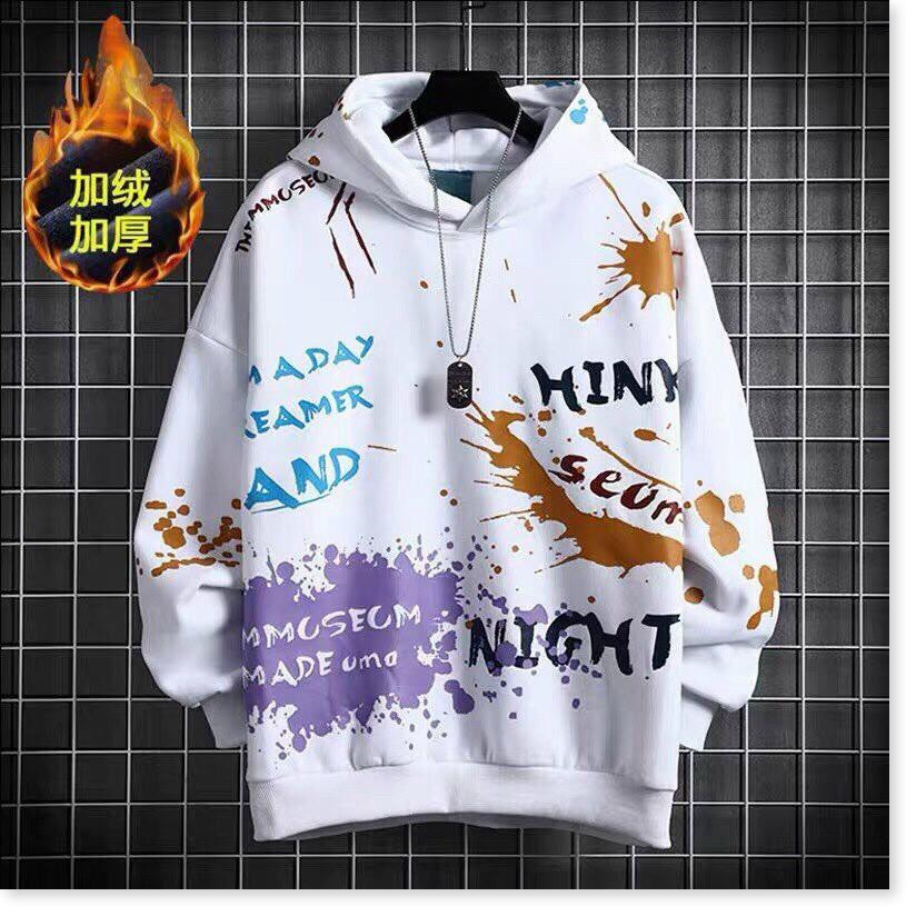Áo khoác hoodies có mũ nữ hoạ tiết cực chất rực rỡ phong cách mới 2021 THỜI TRANG 1HITSTORE1