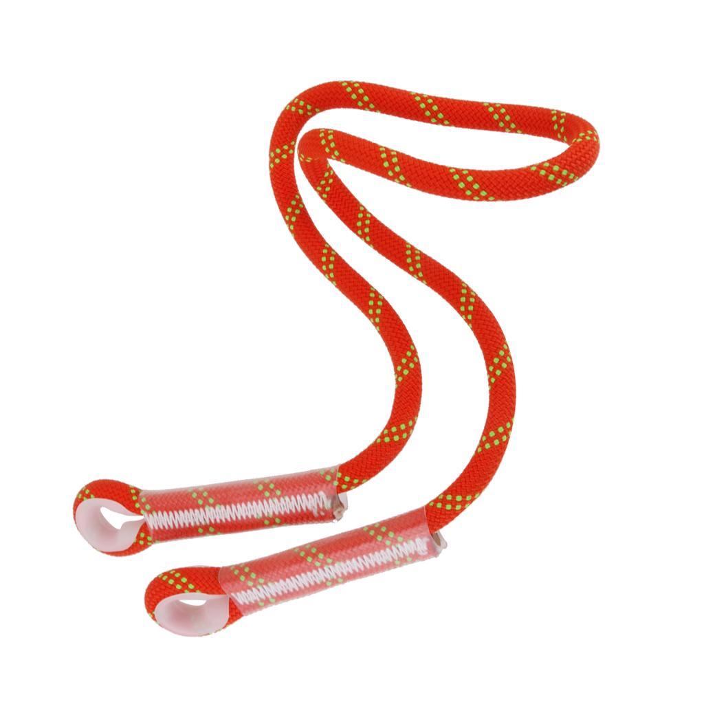 15KN Outdoor Rock Climbing Arborist Rope Grab Equipment Aluminum Alloy + Fall Protection Rope