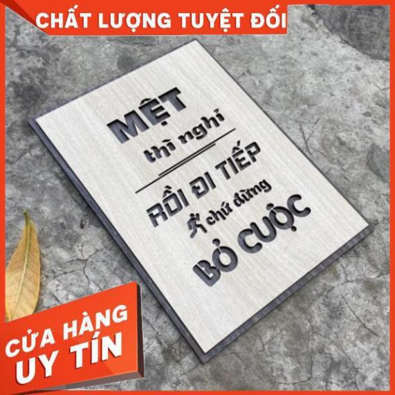 Tranh tạo động lực bằng Gỗ treo tường những câu nói slogan bất hủ ý nghĩa