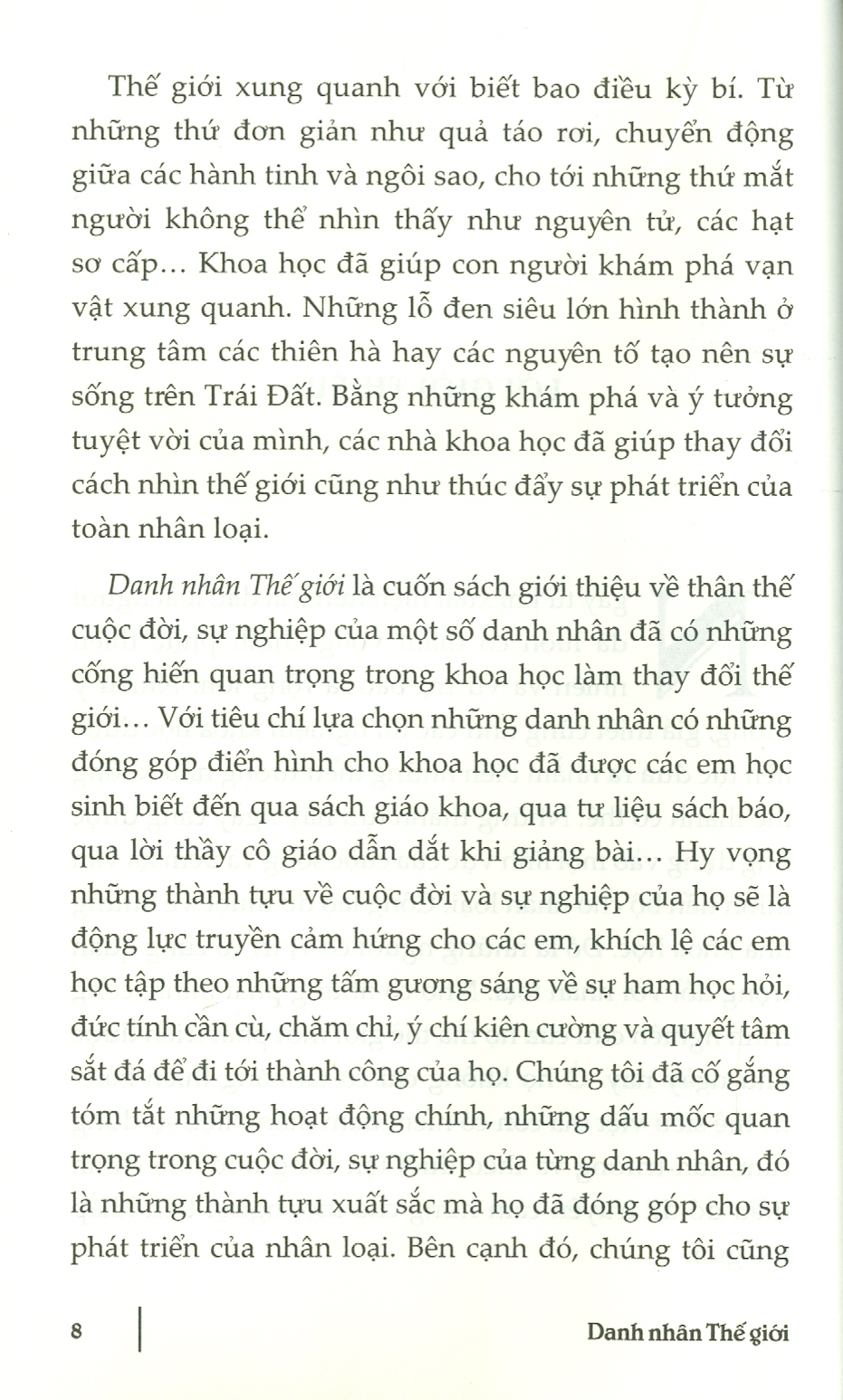 Danh Nhân Thế Giới