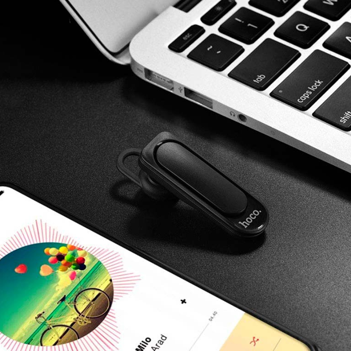 Tai Nghe True Wireless Bluetooth Tích Hợp Bảo Mật Lái Xe E23 Hoco-Tặng Gía Đỡ Điện Thoại-Hàng Chính Hãng