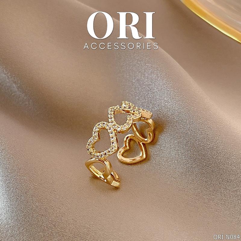 Nhẫn nữ tình yêu Erica đính đá thời trang ORI ACCESSORIES N084