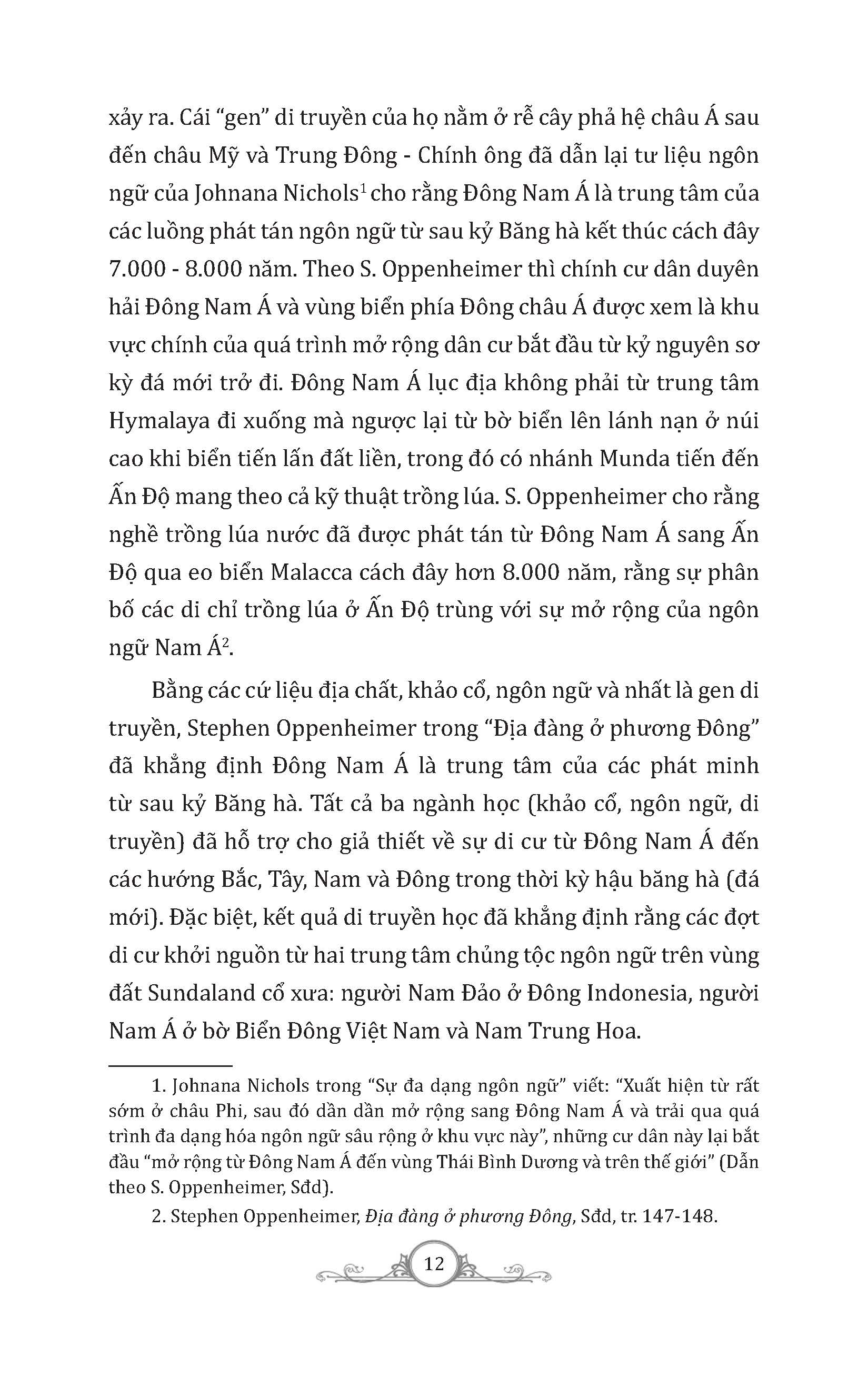Lịch Sử Văn Hóa Đông Nam Á - Ngôn Ngữ Văn Hóa Tộc Người Ở Việt Nam Và Đông Nam Á