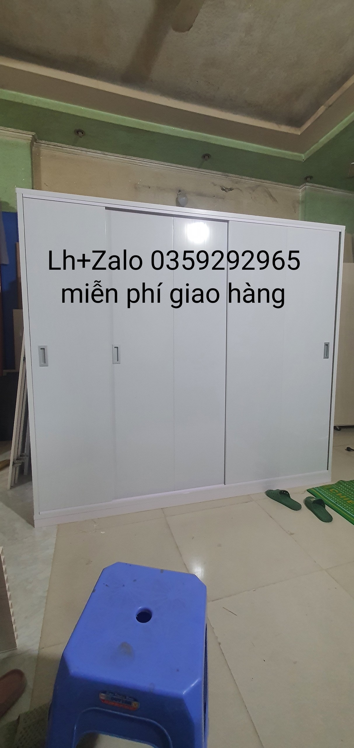 Tủ nhựa đài Loan 5 cánh