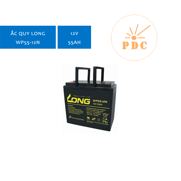 Ắc Quy LONG 12V 55Ah WP55-12N -
