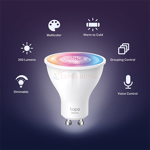 Đèn Spotlight Wi-Fi TP-Link Tapo Smart Wifi Muticolor L630 - Hàng chính hãng