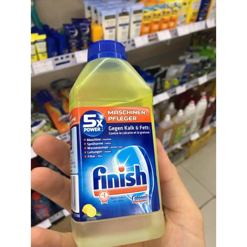 Vệ Sinh máy rửa bát tổng thể Finish maschinen 250ml ( NK Đức )