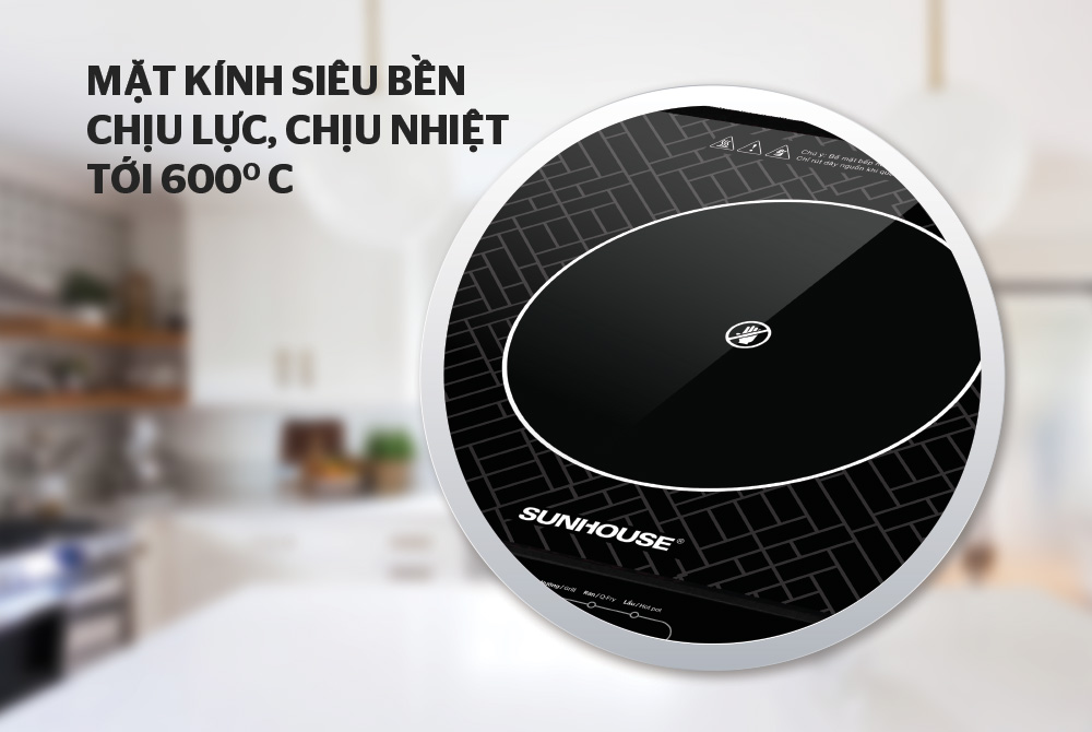 Bếp hồng ngoại cơ Sunhouse SHD6011 - Tặng kèm vỉ nướng -