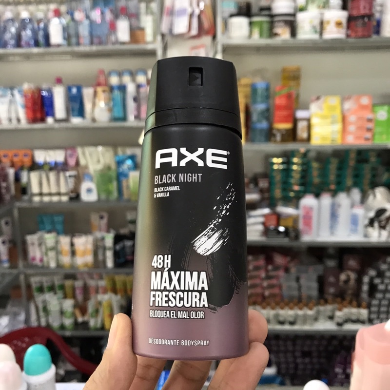 Xịt nước hoa toàn thân AXE Black Night 150ml hương nước hoa