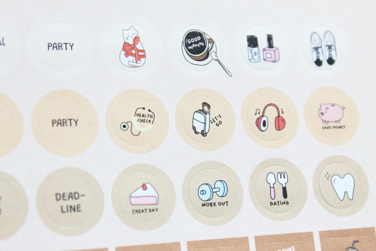 Lịch Bàn Teen Có Note 2026 - Size M - Linh Lan - Mẫu 1